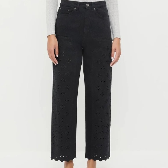 Loeffler Randall Denim - Loeffler Randall Black High Rise Women Jeans